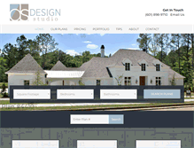 Tablet Screenshot of designstudioplans.com